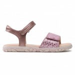 GEOX GIRLS SANDALS J028ZA 007NF C8056 GOLG/PINK